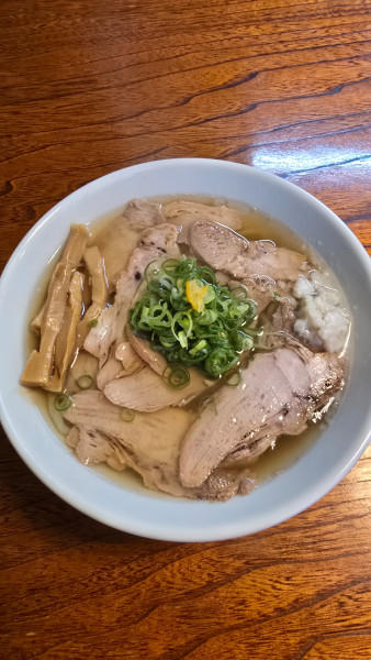 「京風白出汁中華そば　900円」@肉汁中華そば 槻ノ木の写真