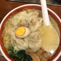 ランチ雲呑麺（塩）