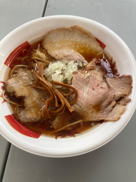 「【かいか】吉野川豚と八王子ラーメン」@中野ラーメン祭2025の写真