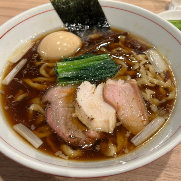 「味玉中華そば(醤油)1070円」@麺処 にし尾の写真