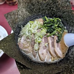 チャーシューメン+のり増し+半ライス