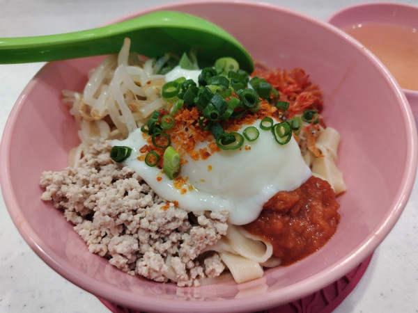 「オリジナルパンミー　※スープ付き　※手もみ平打ち麺」@圧延Japan Meeの写真