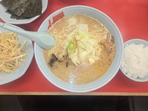 「白味噌とんこつ」@ラーメン山岡家 谷田部店の写真