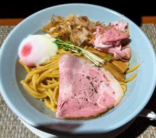 「温玉油そば」@麺庵いぶしの写真