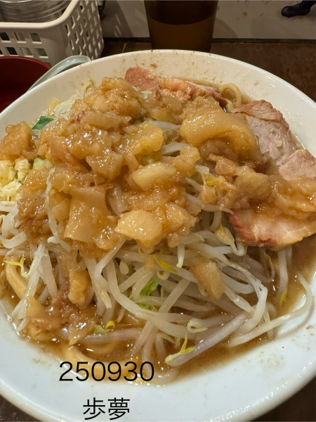 「ミニラーメン＋生玉子　1,000+70」@麺屋 歩夢の写真