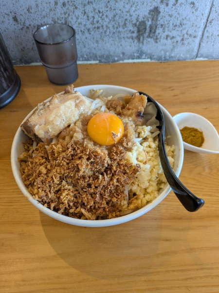 「まぜそば小」@豚ラボ 印西店の写真