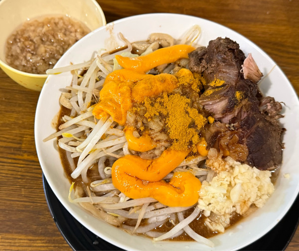 「チーズカレーラーメン」@道の途中の写真