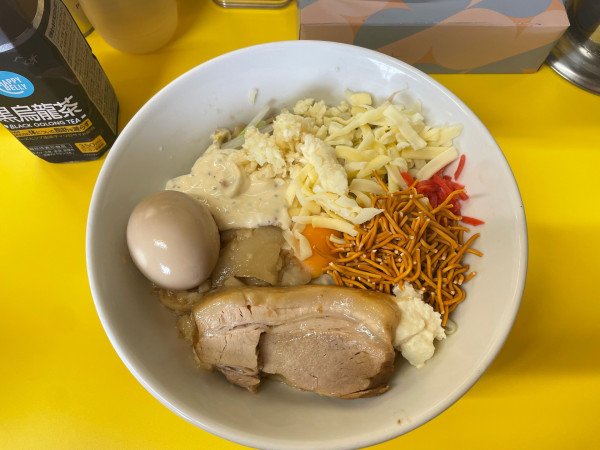 「味玉まぜそば(並)」@ラーメンヒカリ 宇都宮店の写真