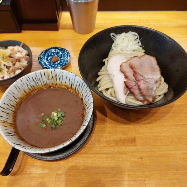 「カレーつけ麺＋セットチャーシュー丼」@つけ麺 飛耀の写真