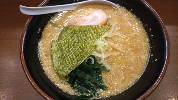 「末廣こってり(1050円・メンマ)」@本格らぁめん 末廣 練馬店の写真