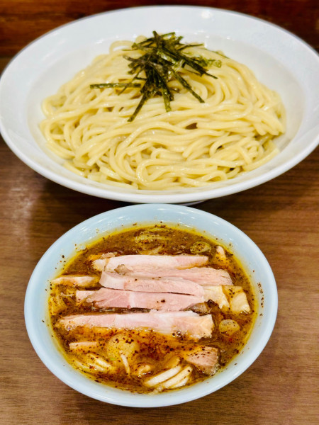 「【限定】丸長チャーシュー塩つけそば(大)【1200円】」@中華そば ふうみどうの写真