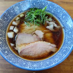 鴨中華そば(松)