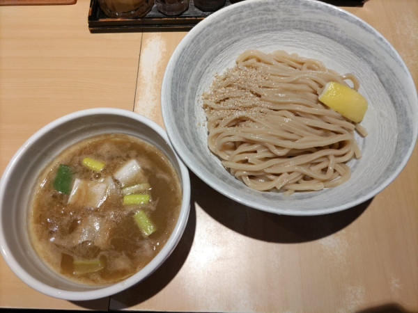 「濃厚塩　素つけ麺」@つけ麺 道の写真