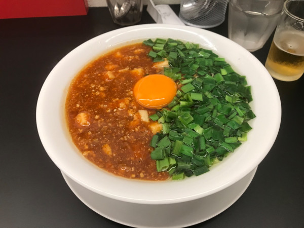 「ニラ玉麻婆麺 1,000円」@マーニラの写真