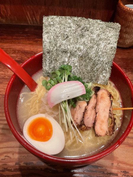 「特製  鶏白湯らーめん 塩  1000円」@せん吉の写真