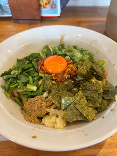 「台湾まぜそば」@蔵味噌らぁめん よろず 真岡店の写真