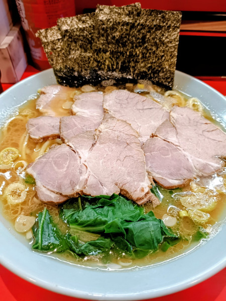 「チャーシュー麺」@横浜家系ラーメン 黄金家 鴨居店の写真