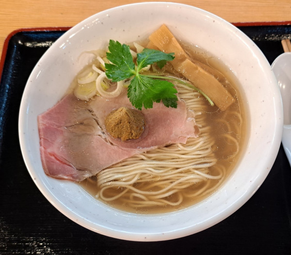 「貝の出汁　塩ラーメン900円」@だし廊 -SaKaNa-の写真