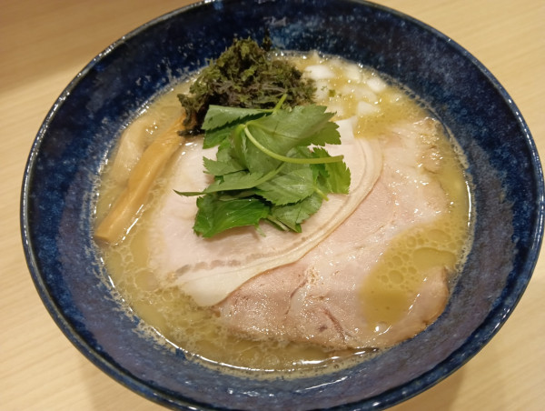 「【季節限定】濃厚牡蠣そば（¥1,200）」@中華そばよしかわ 西荻窪店の写真