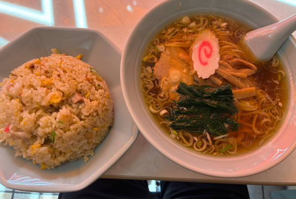 「ラーメン+チャーハン 1000円」@大弘軒の写真