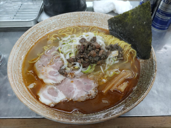 「覆麺いじり（イカ肝出汁）・塩」@覆麺 智の写真