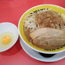 小ラーメン¥1000 生卵¥100
