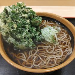 春菊天そば