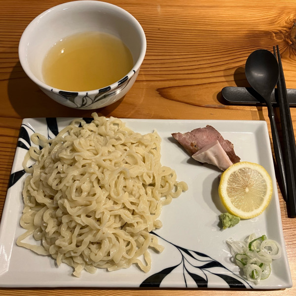 「つけめん しお1300円」@らーめん かねかつの写真
