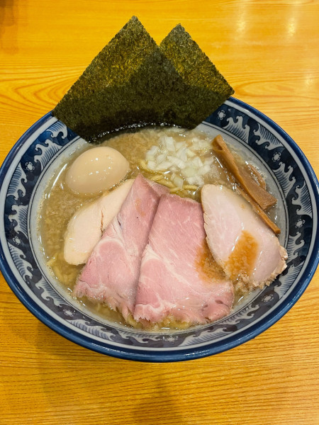 「特製背脂煮干しそば」@中華そば 児ノ木の写真