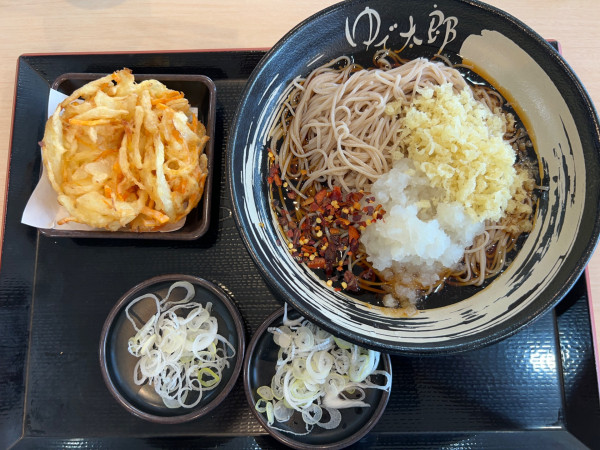 「朝そば鬼おろし(450¥)」@ゆで太郎 ひたちなか高場店の写真