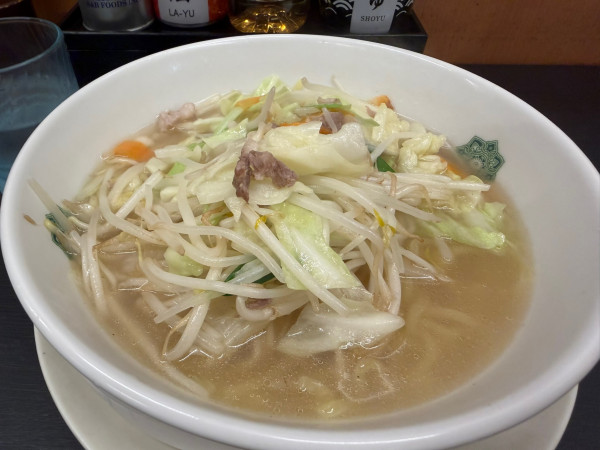 「タンメン」@日高屋 人形町店の写真