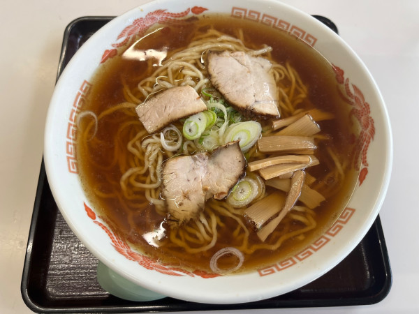 「中華そば（大）」@大来軒 上安町支店の写真