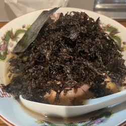 煮干しそば海苔トッピング