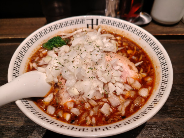「スパイス・ラー麺➕玉ねぎ」@スパイス・ラー麺 卍力の写真