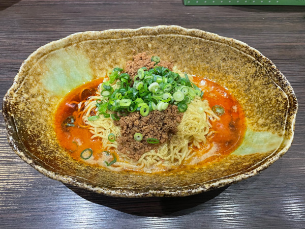 「汁なし担担麺　3辛」@中華そば くにまつ 本店の写真