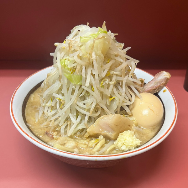 「小ラーメン豚入り」@ラーメン二郎 ひばりヶ丘駅前店の写真