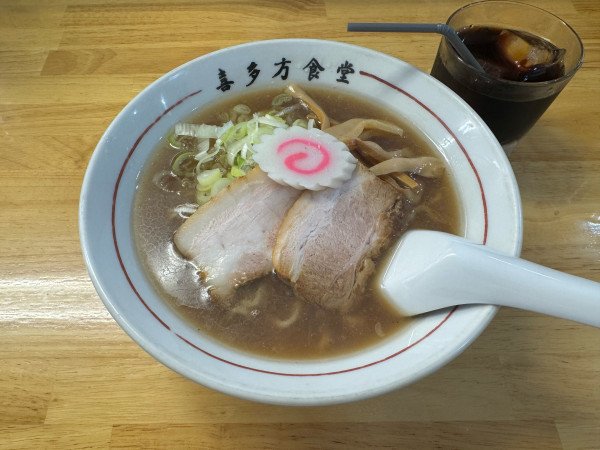 「鶏油　蔵出し醤油ラーメン」@喜多方食堂 磯崎の写真