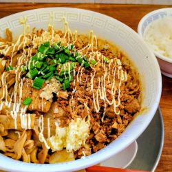 特製汁無し辛＋半ライス