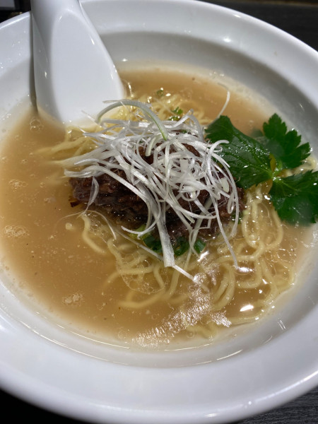 「【限定】牛テールの塩蕎麦　１３５０円」@弘明寺丿貫の写真