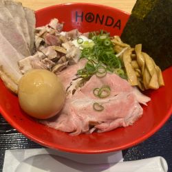 特製極太手もみ油めん