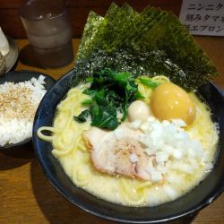 塩ラーメン＋のり&味玉(サービス)