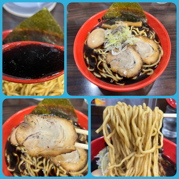 「富山ブラック味玉¥1100」@麺家いろは 海老名ビナウォーク店の写真