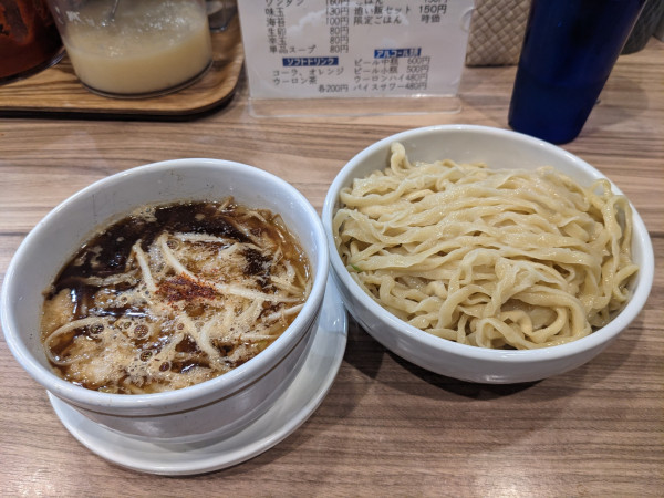 「特醸白味噌つけ麺」@くじら食堂 nonowa東小金井店の写真