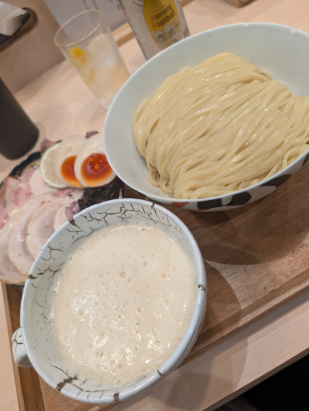 「特製鶏白湯つけ麺」@make noodle かしぐの写真