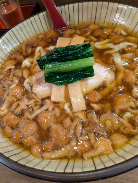 「なめこ茸の醤油らーめん」@がふうあんの写真