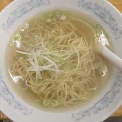 素ラーメン・塩vs素ラーメン・醤油