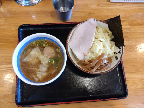 「もりワンタン 平打ち麺 1000円」@青森大勝軒 本店の写真