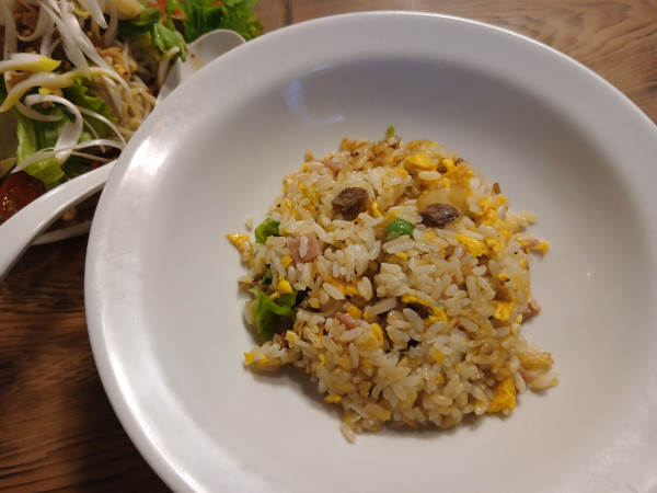 「ミニチャーハンと冷し担々麵セット 1300円」@美華の写真