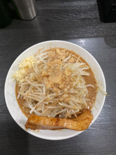 「味噌ラーメン(並)野菜(増し)」@ラーメンフクロウの写真