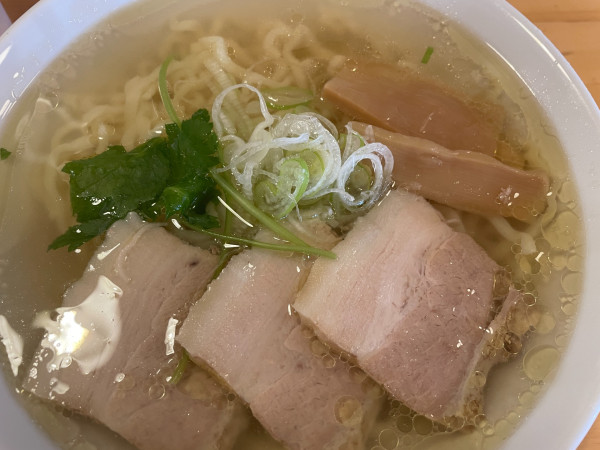 「会津山塩ラーメン：890円」@麺処壱番の写真